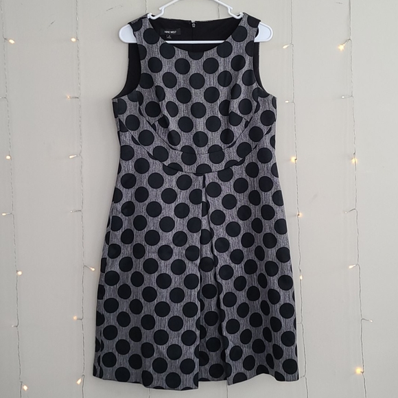 Nine West Dresses & Skirts - Nine West Size 10 Polkadot Business Dress